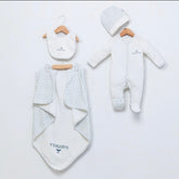 BABYDOLA 4 Piece Romper Set